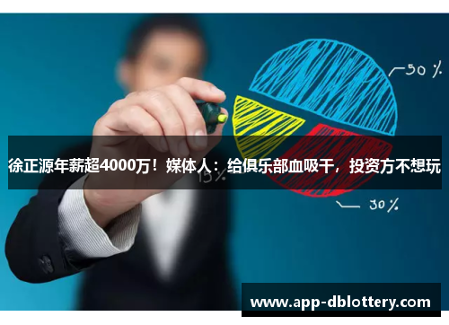 徐正源年薪超4000万！媒体人：给俱乐部血吸干，投资方不想玩
