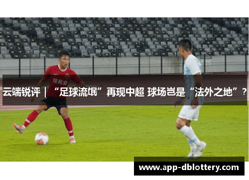 云端锐评｜“足球流氓”再现中超 球场岂是“法外之地”？